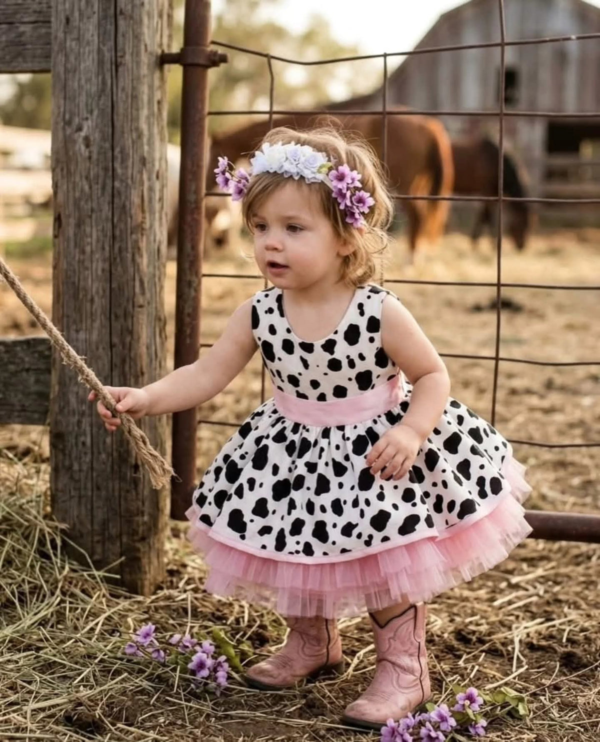 Vestido vaquita