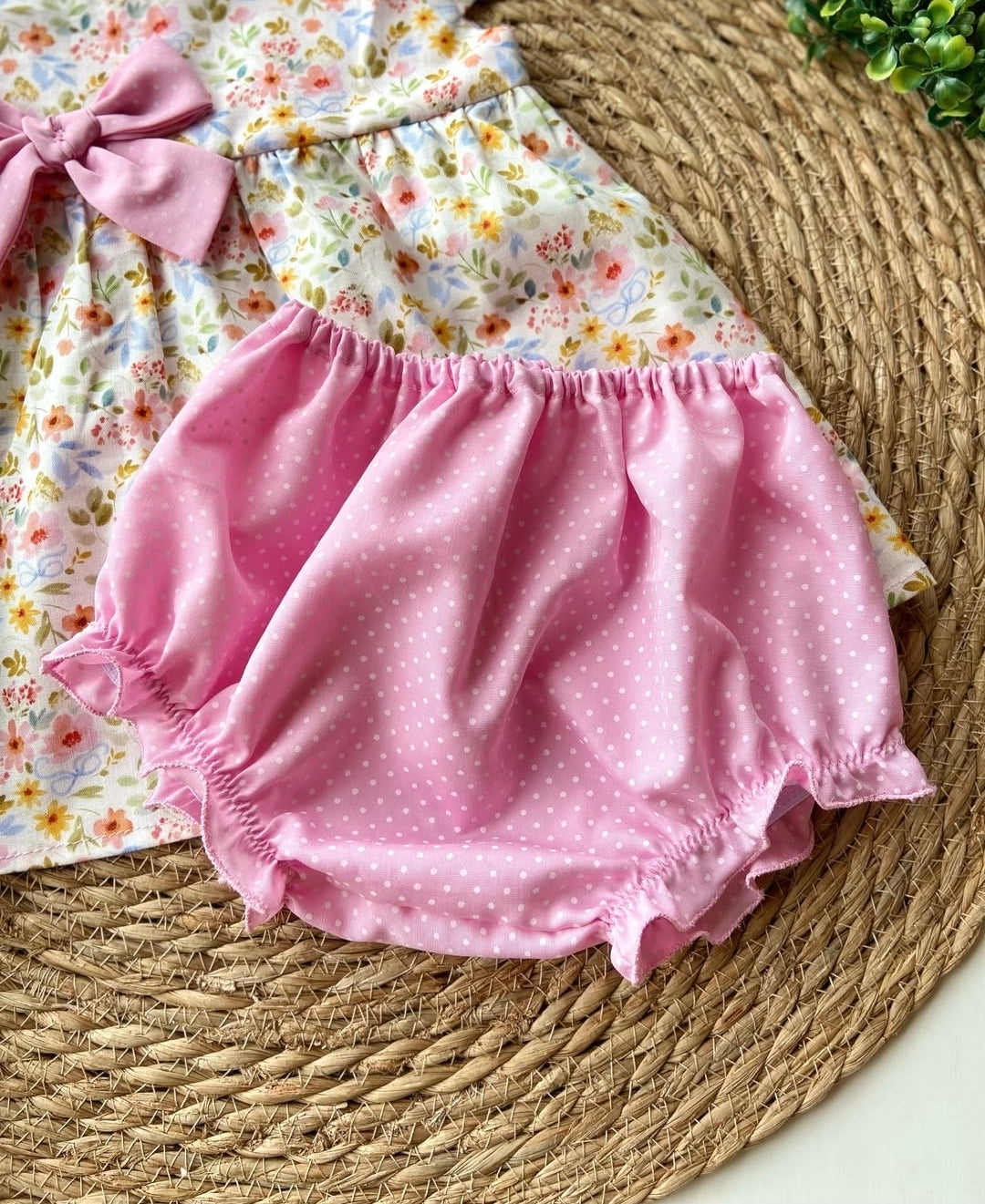 Vestido & cubrepañal