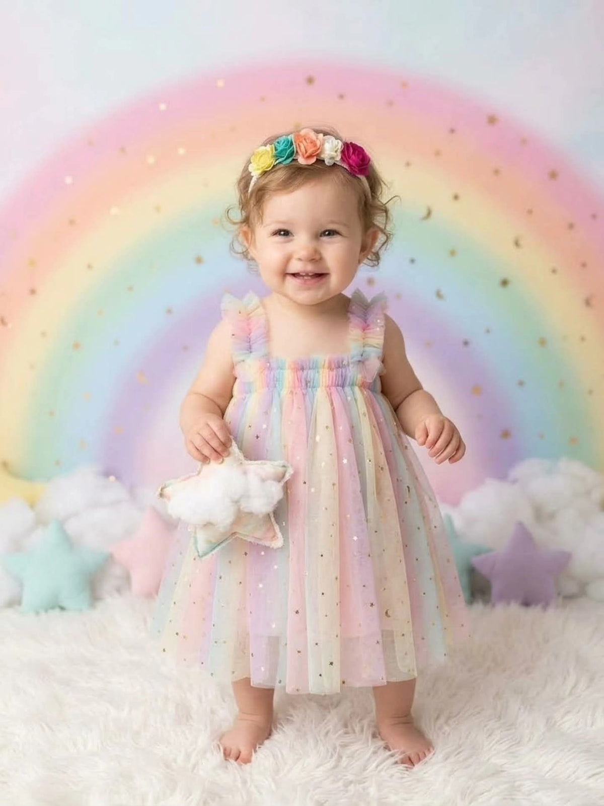 Vestido arcoiris