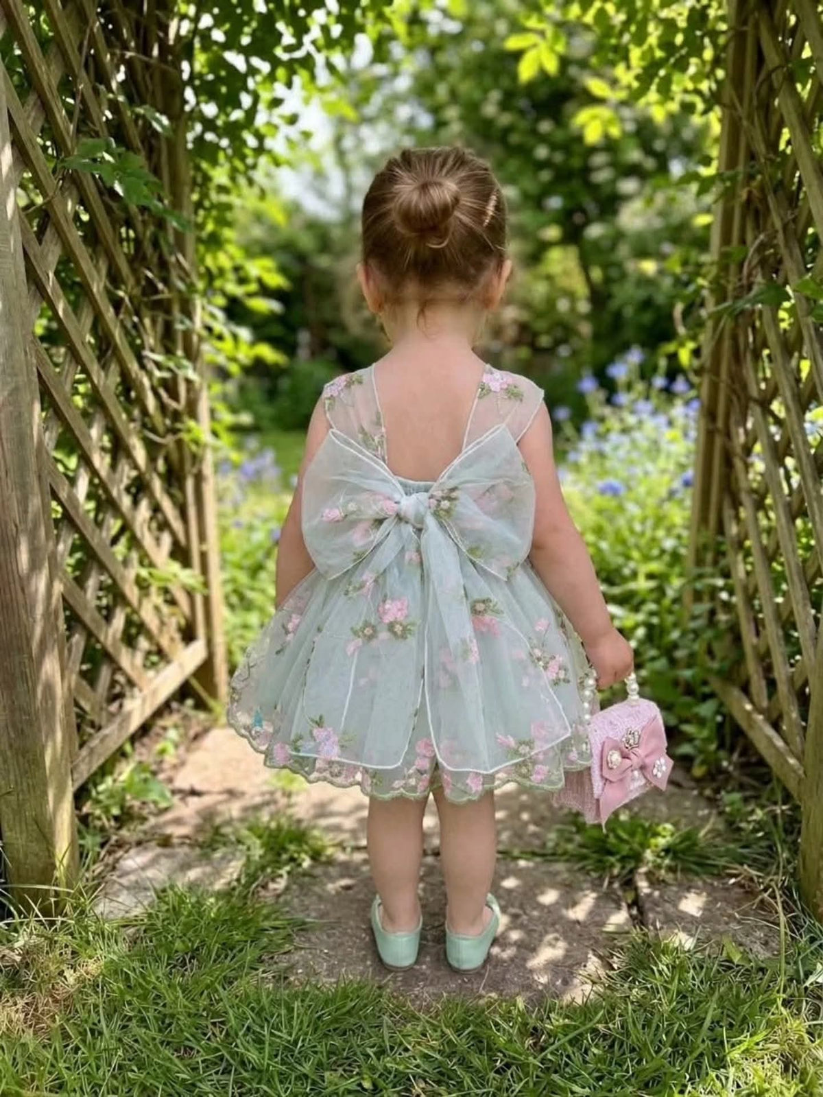 Vestido jardín encantado