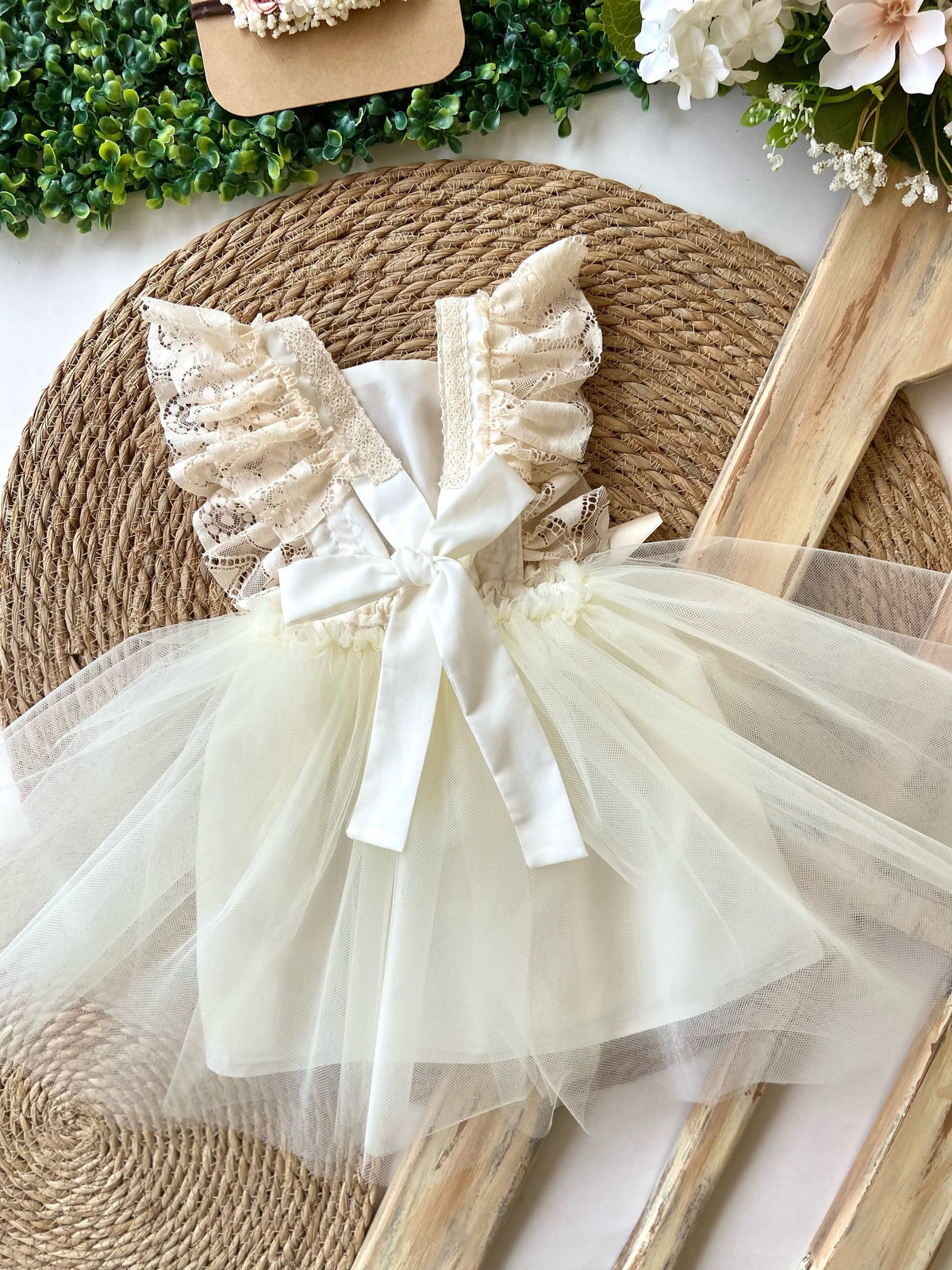 Vestido beige