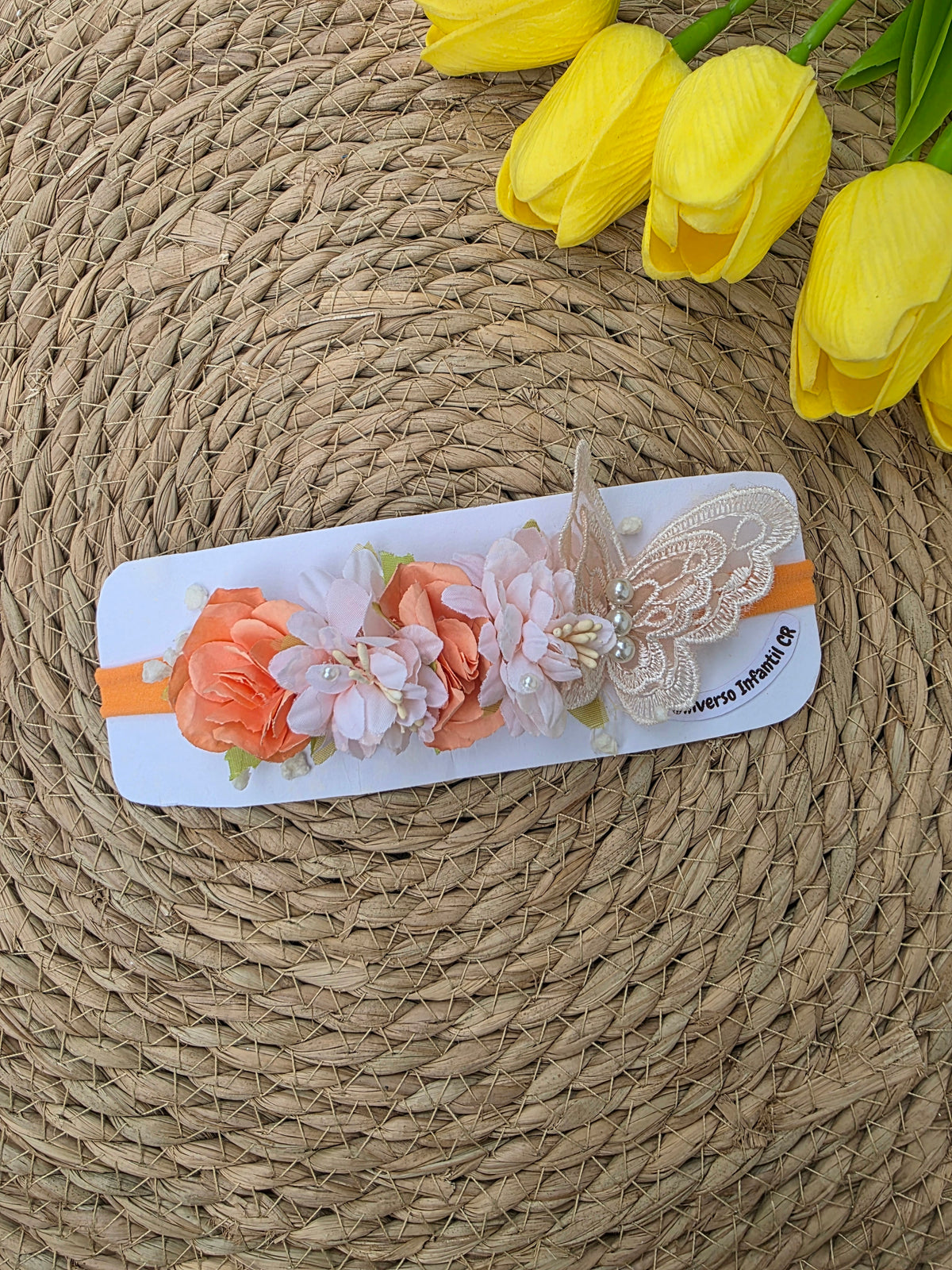 Vincha mariposa