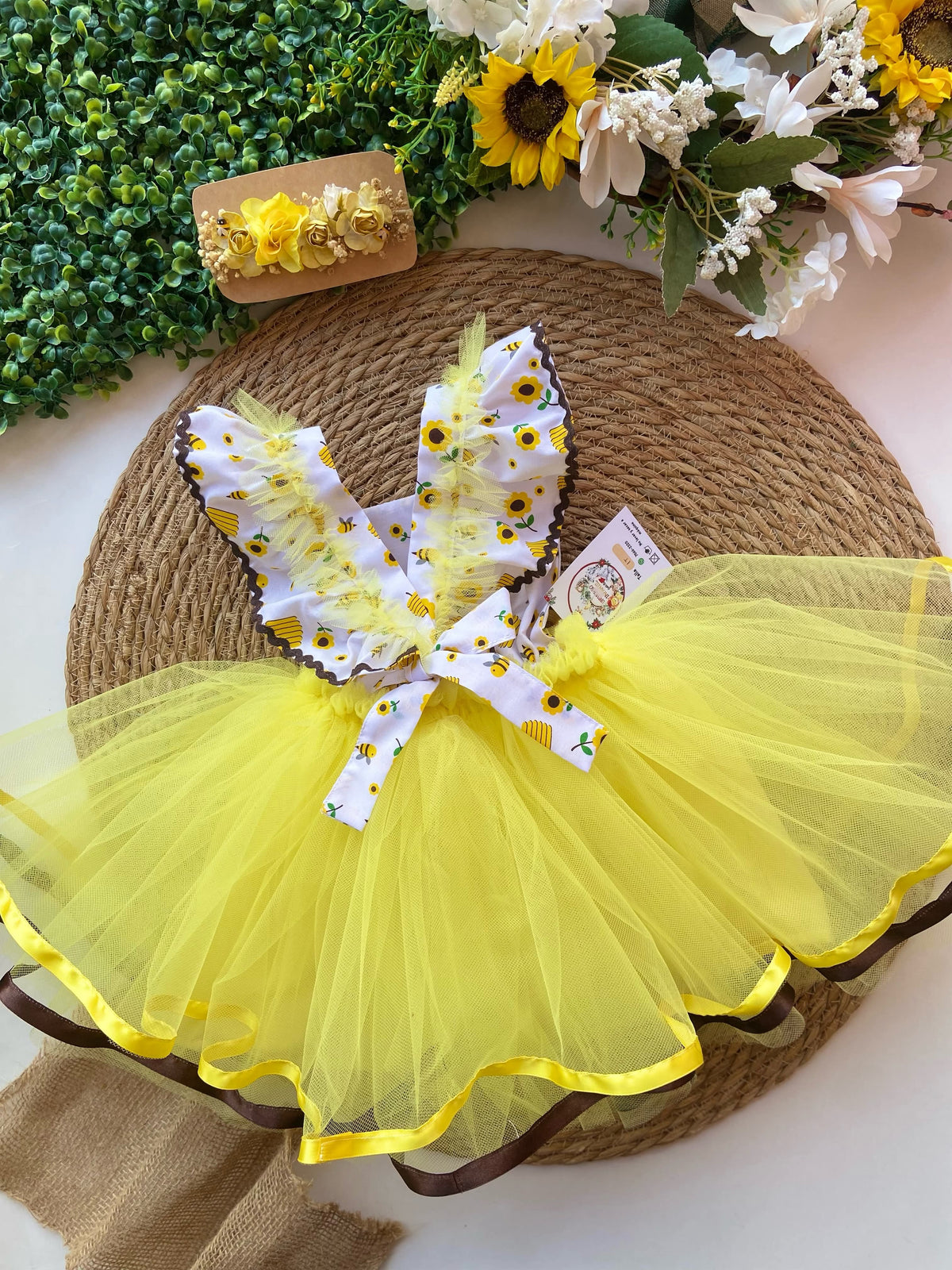 Vestido abejitas