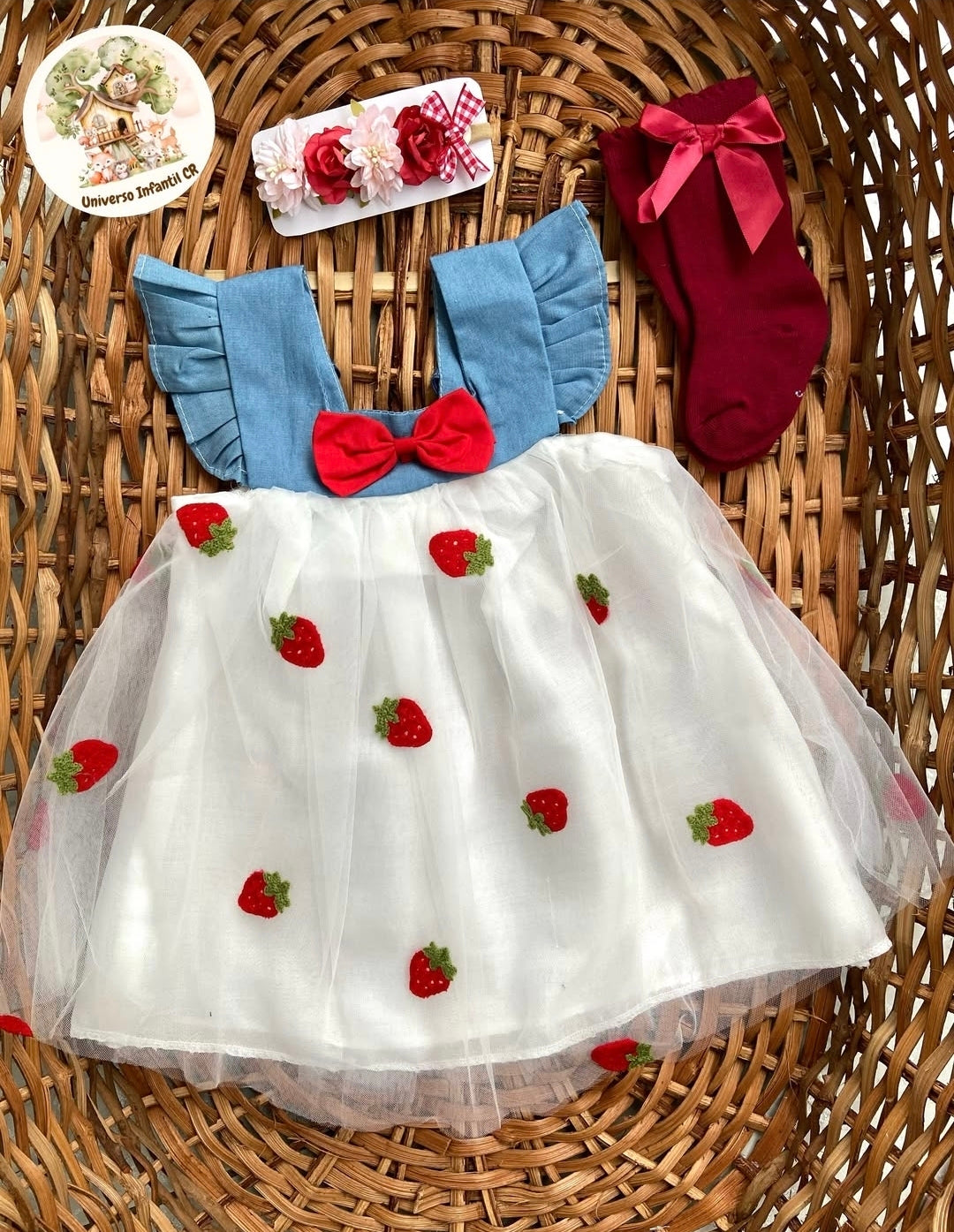 Vestido fresitas