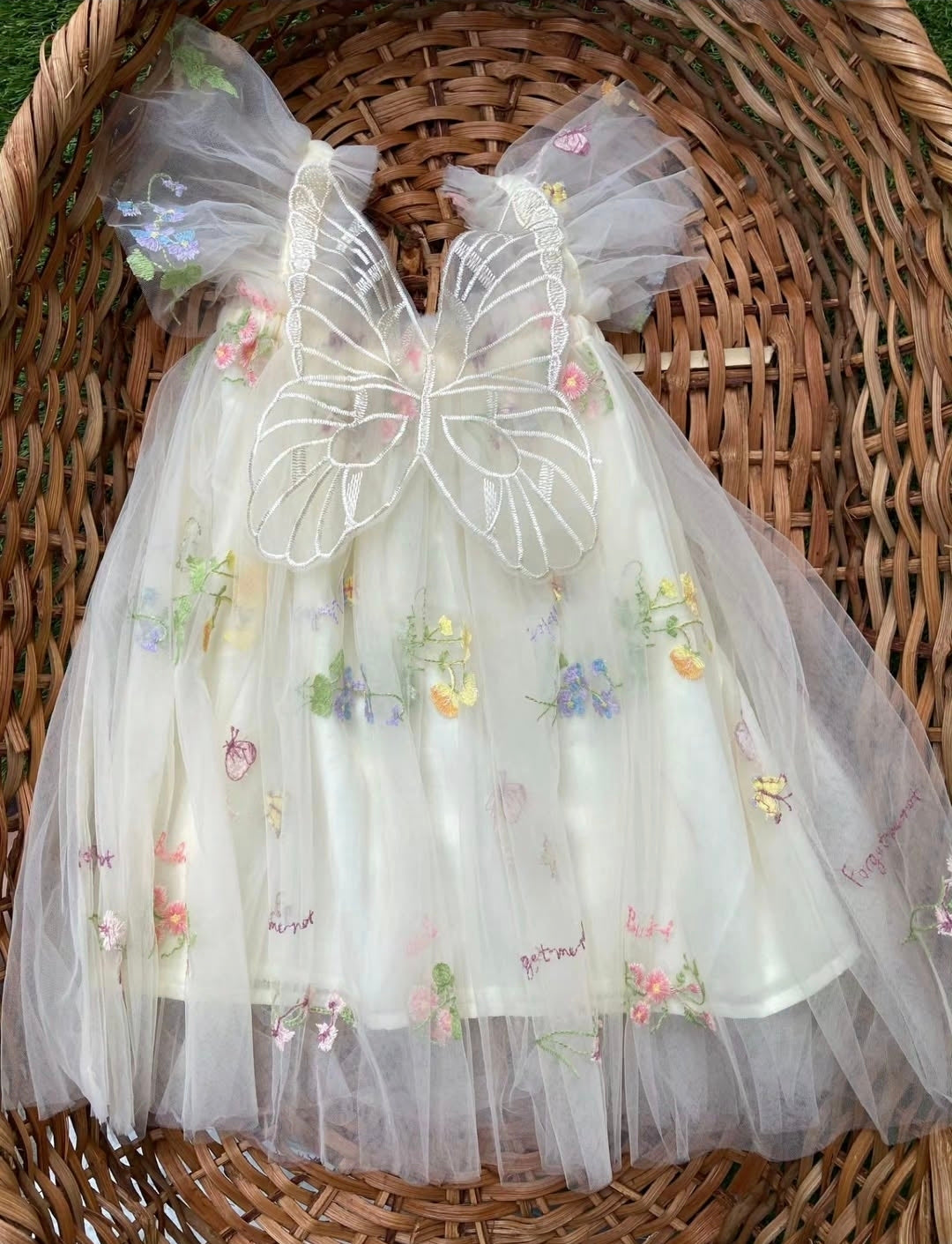 Vestido mariposa