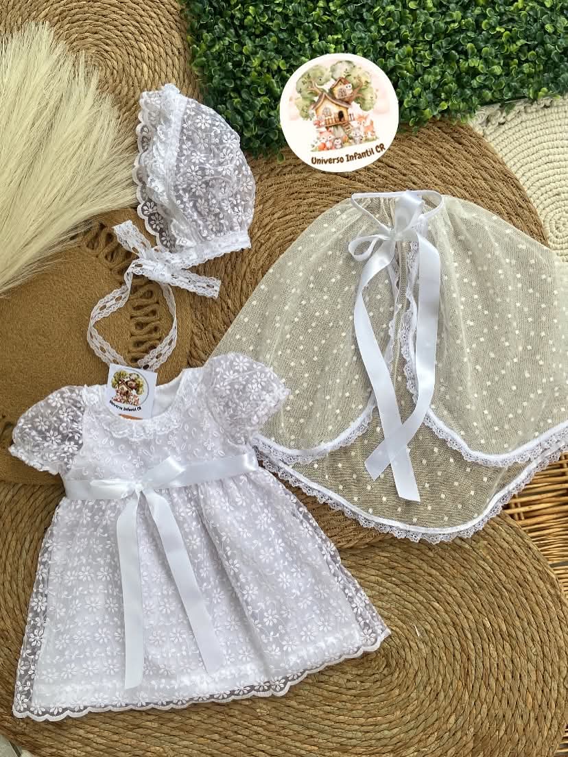 Vestido- poncho- gorrito