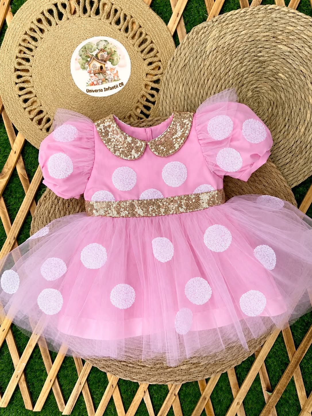 Vestido Minnie Mouse