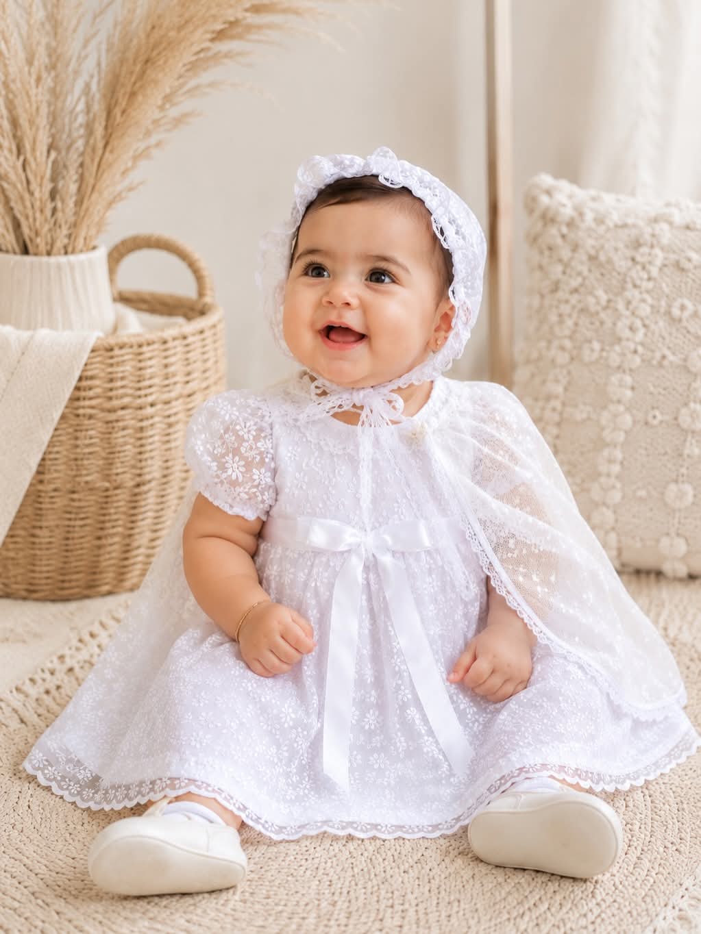 Vestido- poncho- gorrito