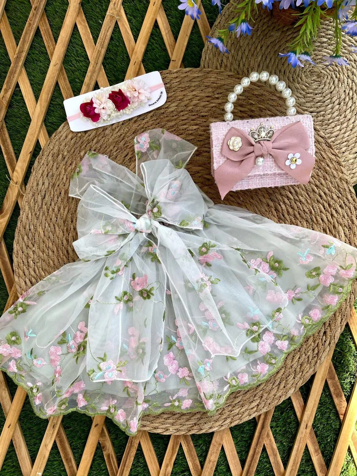 Vestido jardín encantado