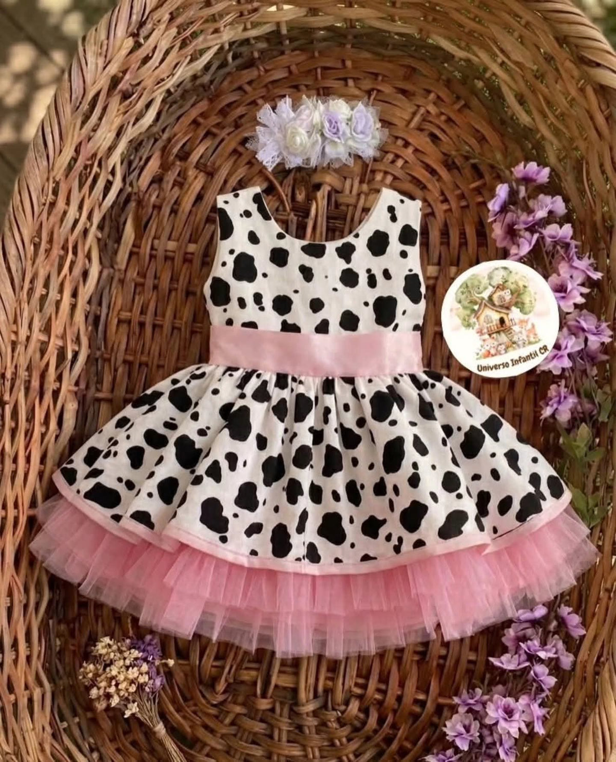 Vestido vaquita